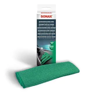 Mikrovláknová utierka na sklo a interiér 38x38 cm Sonax fotografia 1