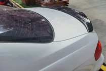 BMW 3 rad E90/E91 2005–2011 Spojler v štýle M4 (pre E90, čierny lesklý) fotografia 1