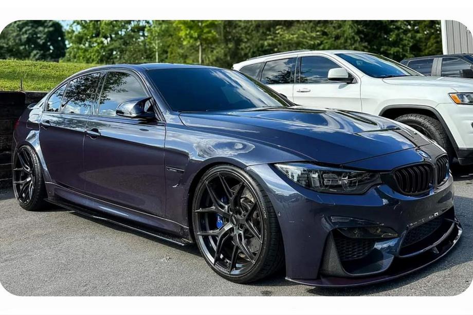 BMW rad 3 F30/F31 2012–2019 Nadstavce prahov PSM-Style (pre M3 prahy, ABS) Fotografia 1