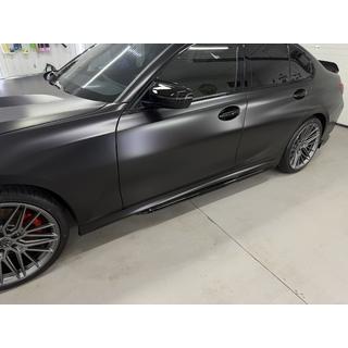 Nadstavce prahov M-Sport (pre M-Sport prahy, ABS) BMW 3. rad G20/G21 2018– fotografia 1