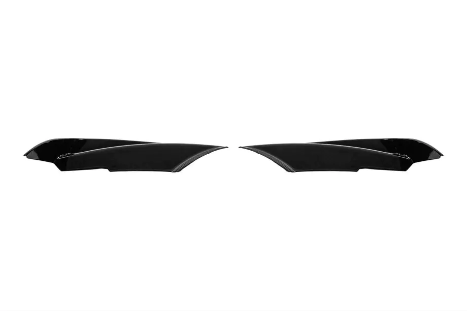 BMW rad 3 F30/F31 2012–2019 Rohové splittery predného nárazníka JIE Flap (pre M-Sport, ABS) Fotografia 6