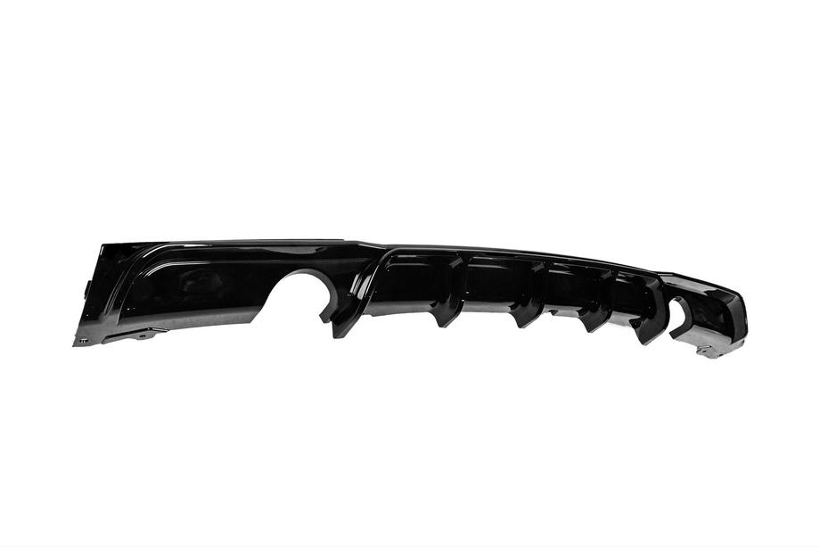 BMW rad 3 F30/F31 2012–2019 Difúzor zadného nárazníka pre obojstranný jednoduchý výfuk (pre M-Sport, ABS) Fotografia 3