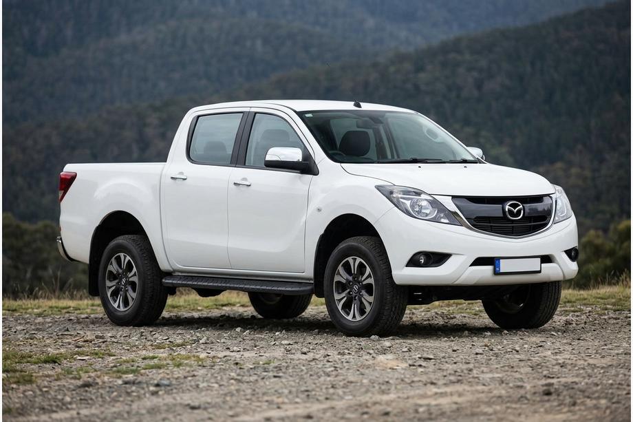 Mazda BT-50 2012– Bočné nášľapy Bosphorus Black (2 ks, hliník) Image