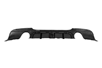 BMW 3 rad E90/E91 2005–2011 Difúzor zadného nárazníka pre obojstranný jednoduchý výfuk s LED (pre M-Sport, ABS) fotografia 5