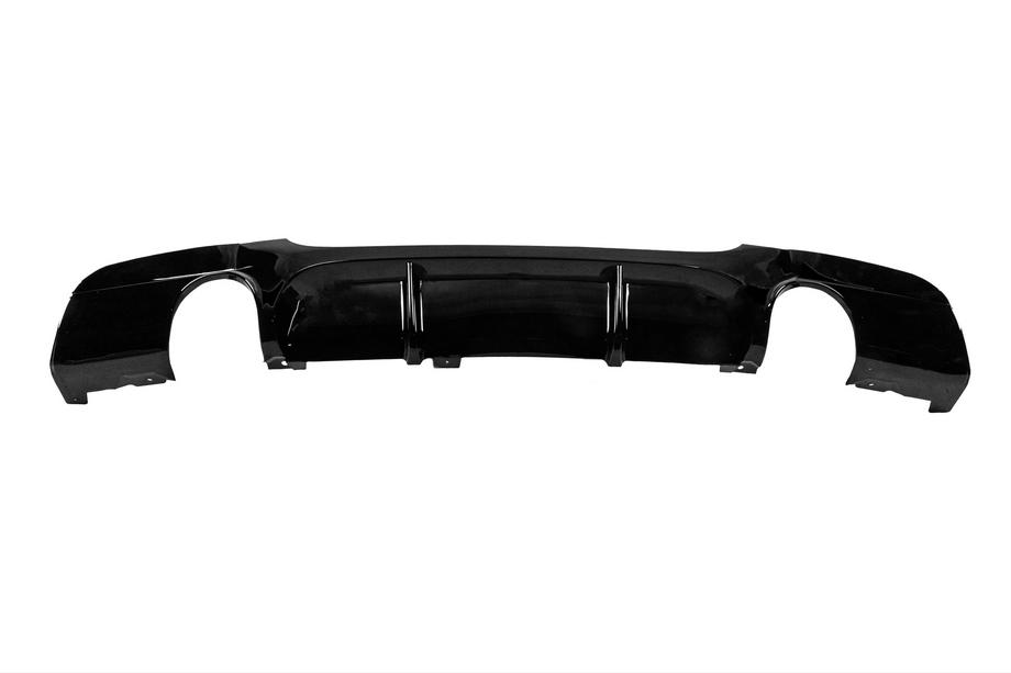BMW 3 rad E90/E91 2005–2011 Difúzor zadného nárazníka pre obojstranný jednoduchý výfuk (pre M-Sport, ABS) Fotografia 5
