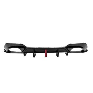 Difúzor zadného nárazníka B-Style LED (pre M-Sport 2018-2022, ABS) fotografia 2