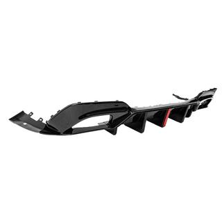 Difúzor zadného nárazníka B-Style LED (pre M-Sport 2018-2022, ABS) fotografia 4
