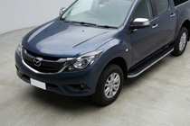 Mazda BT-50 2012– Bočné nášľapy Tayga (2 ks., hliník) fotografia 1