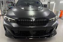 BMW 3. rad G20/G21 2018– Predný nárazníkový lip Lip FD-Style (pre M-Sport 2023+, ABS) fotografia 9