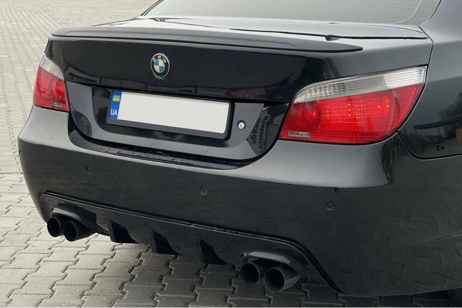 BMW 5. rad E60/E61 2003–2010 Difúzor zadného nárazníka (pre M-Sport, ABS) Image
