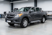 Mazda BT-50 2012– Bočné nášľapy Rainbow (2 ks, hliník) fotografia 1
