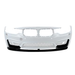 Predný lip spojler BM (pre M3-LOOK, lesklá čierna) BMW rad 3 F30/F31 2012–2019 fotografia 2