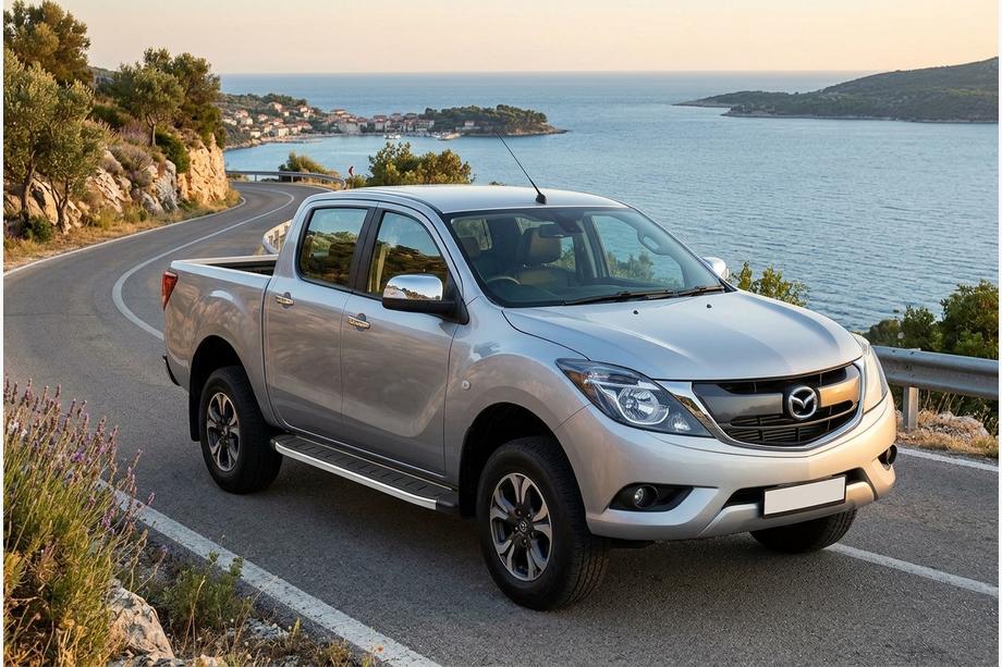 Mazda BT-50 2012– Bočné nášľapy Fullmond (2 ks, hliník) Image