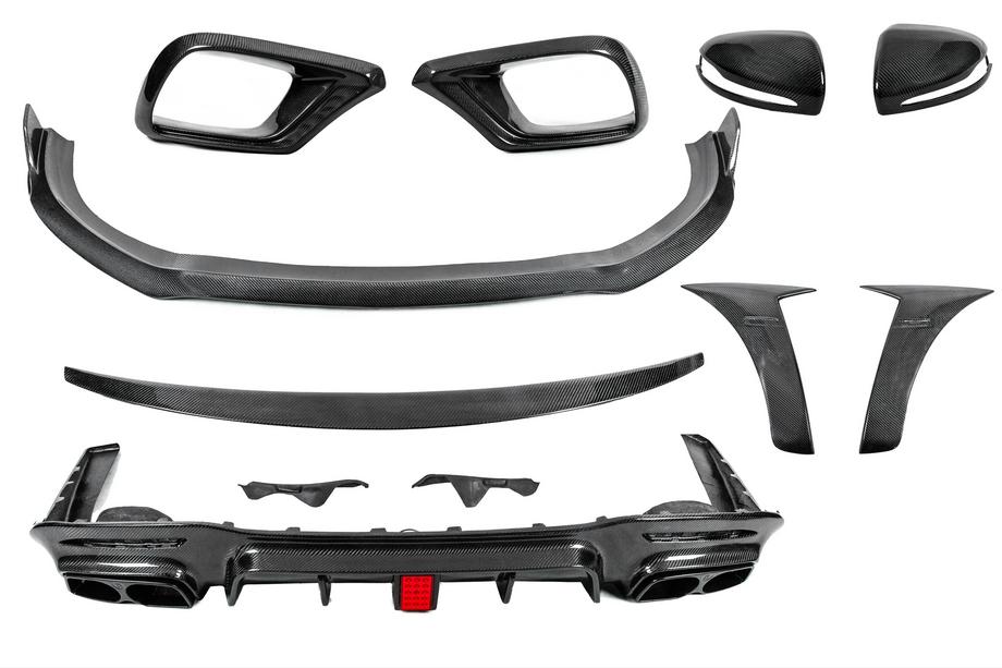 Mercedes S-class W222 2013–2022 BRB bodykit (karbón, 2018+) Fotografia 5