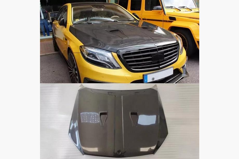 Mercedes S-class W222 2013–2022 Kapota (karbón) Image