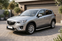 Mazda CX-5 2012–2017 Bočné nášľapy Maydos V1 (2 ks, nerez) fotografia 1