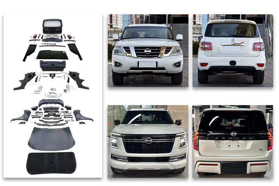 Nissan Armada 2016–2024 Restylingový kit pre Armada Y63 2025 Fotografia 2