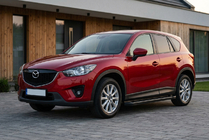 Mazda CX-5 2012–2017 Bočné nášľapy Allmond Black (2 ks, hliník) fotografia 1