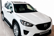 Mazda CX-5 2012–2017 Bočné nášľapy RedLine V1 (2 ks, hliník) fotografia 1