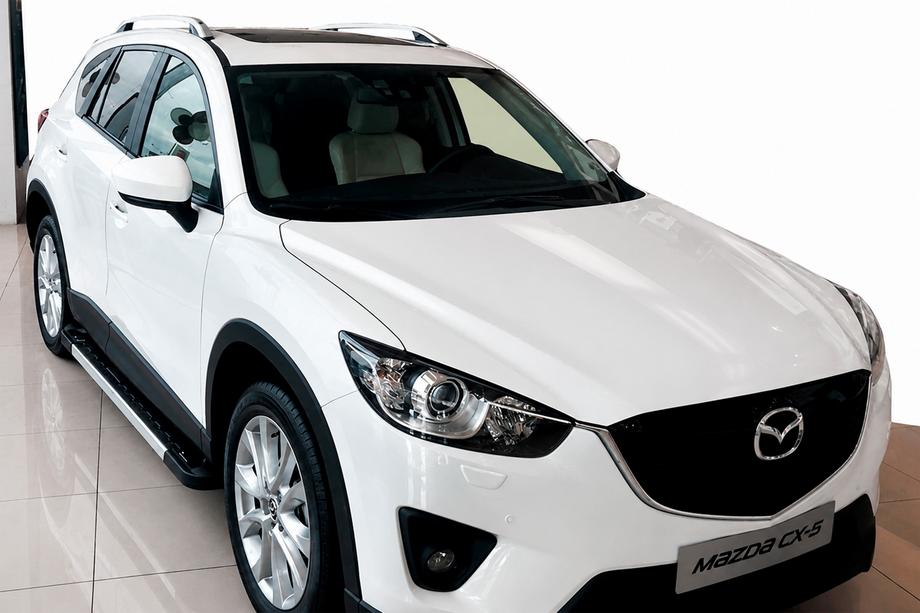 Mazda CX-5 2012–2017 Bočné nášľapy RedLine V1 (2 ks, hliník) Image