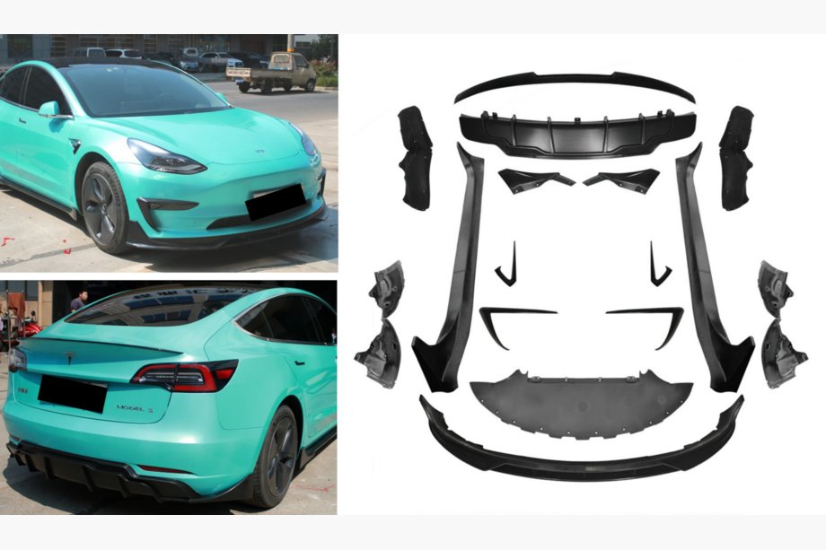 Tesla Model 3 2017– Kompletný bodykit (2017-2023) Image