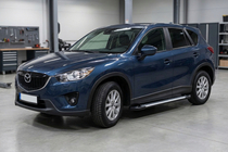Mazda CX-5 2012–2017 Bočné prahy Line (2 ks, hliník) fotografia 1