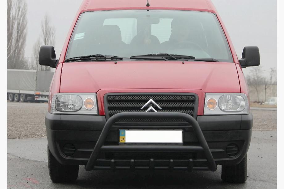 Peugeot Expert 1995–2007 Bullbar WT003 Black (nerez) Fotografia 1