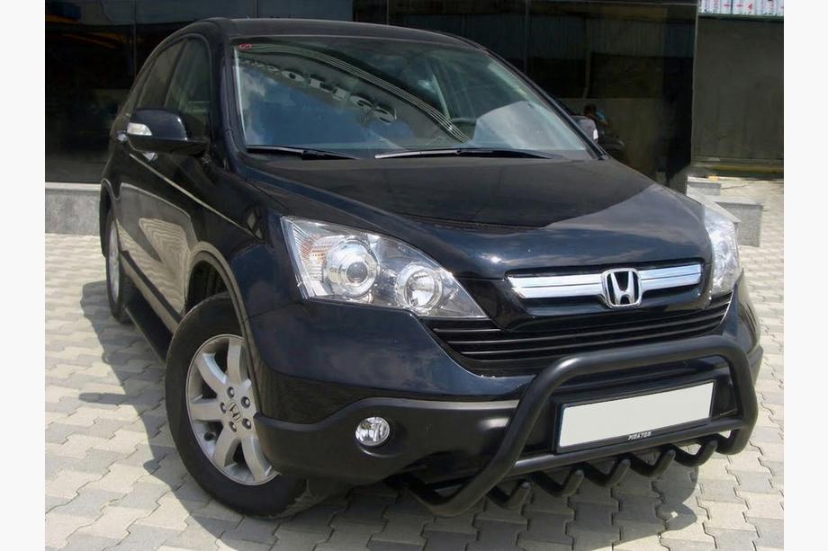 Honda CRV 2007–2011 Predný ochranný rám WT003 Black (nerez) Image