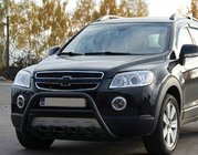 Chevrolet Captiva 2006–2019 Predný ochranný rám WT003 Black (nerez) fotografia 3