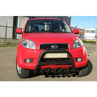Predný ochranný rám WT004 Black (nerez) Daihatsu Terios 2006–2017 fotografia 1
