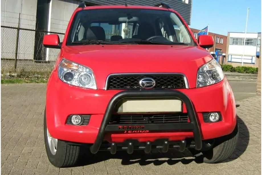 Daihatsu Terios 2006–2017 Predný ochranný rám WT004 Black (nerez) Image