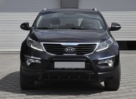Kia Sportage 2010–2015 Predný ochranný rám WT003 Black (nerez) fotografia 3
