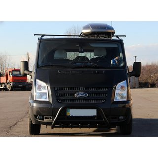 Kengurín WT003 Black (2006-2014, nerezová oceľ) Ford Transit 2000–2014 fotografia 3