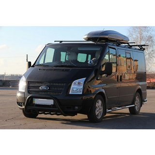 Kengurín WT003 Black (2006-2014, nerezová oceľ) Ford Transit 2000–2014 fotografia 4