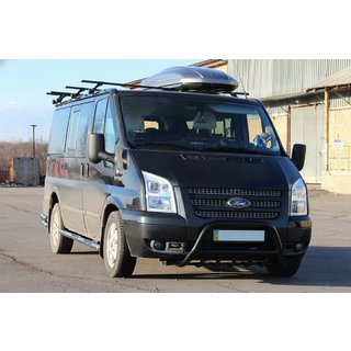 Kengurín WT003 Black (2006-2014, nerezová oceľ) Ford Transit 2000–2014 fotografia 1