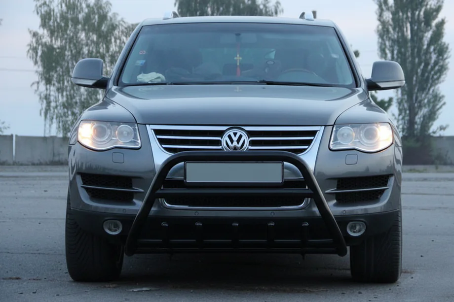 Volkswagen Touareg 2002–2010 Kengurin WT003 Black Special (nerez) Fotografia 5