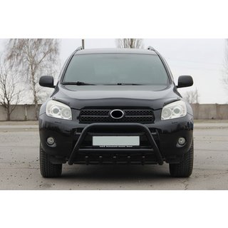 Bullbar WT003 Black (nerez) Toyota Rav 4 2006–2013 fotografia 3