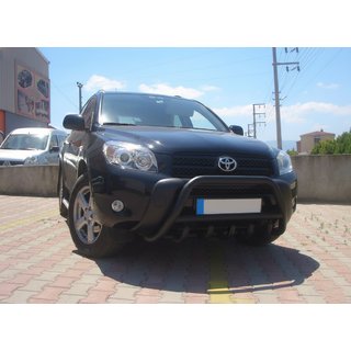 Bullbar WT003 Black (nerez) Toyota Rav 4 2006–2013 fotografia 4