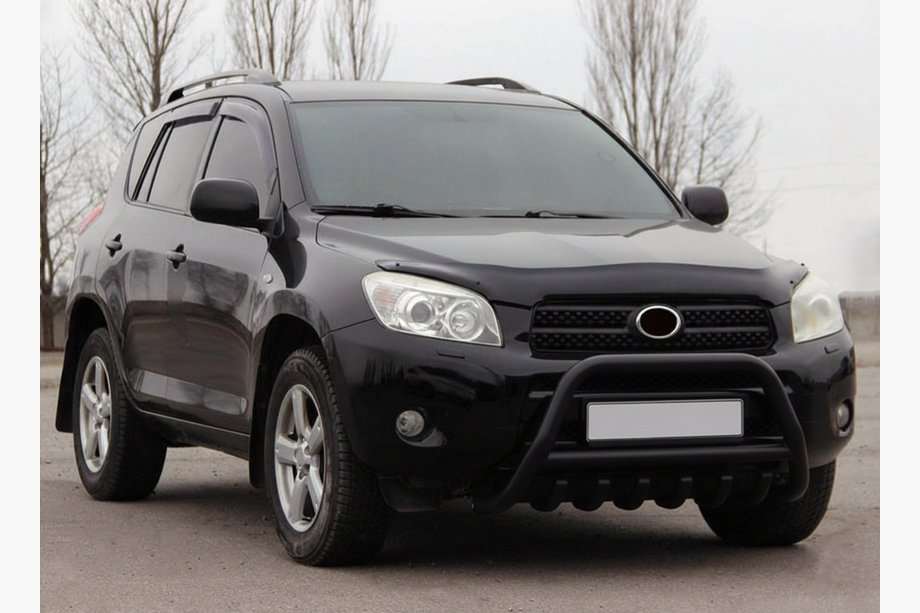 Toyota Rav 4 2006–2013 Bullbar WT003 Black (nerez) Image