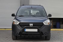 Renault Dokker 2013–2022 Predný ochranný rám WT003 Black (nerez) fotografia 1