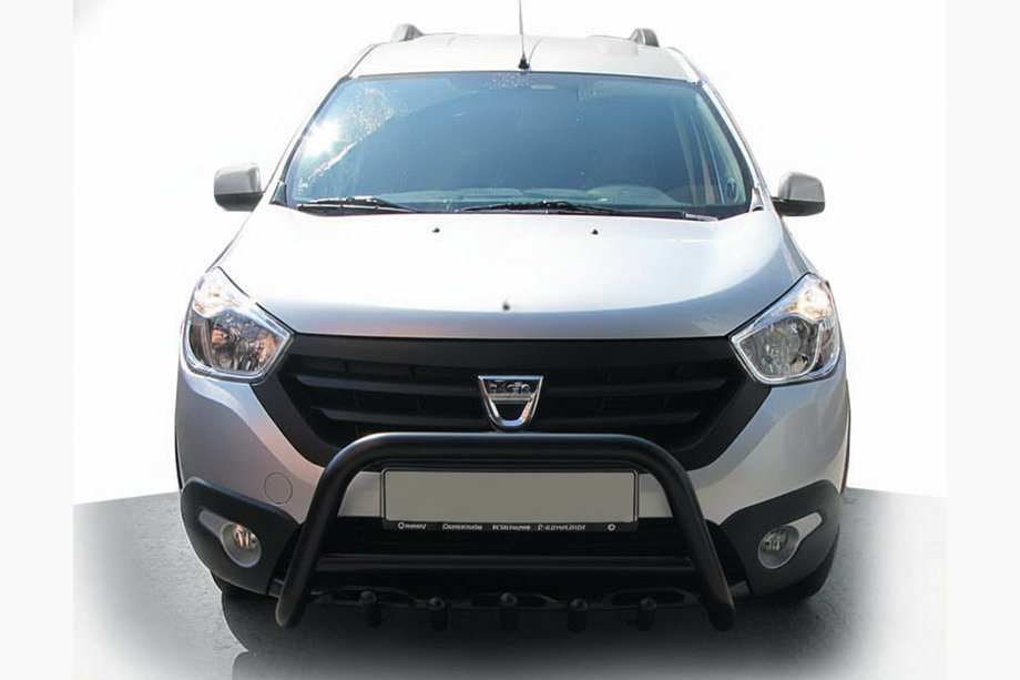 Dacia Dokker 2013–2022 Predný ochranný rám WT003 Black (nerez) Image