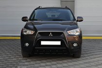 Mitsubishi ASX 2010–2023 Predný ochranný rám WT003 Black (nerez) fotografia 6