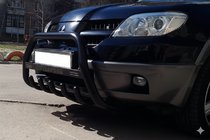 Mitsubishi Outlander 2001–2006 Kengurin WT004 Black (nerez) fotografia 5