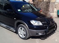 Mitsubishi Outlander 2001–2006 Kengurin WT004 Black (nerez) fotografia 4