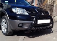 Mitsubishi Outlander 2001–2006 Kengurin WT004 Black (nerez) fotografia 3
