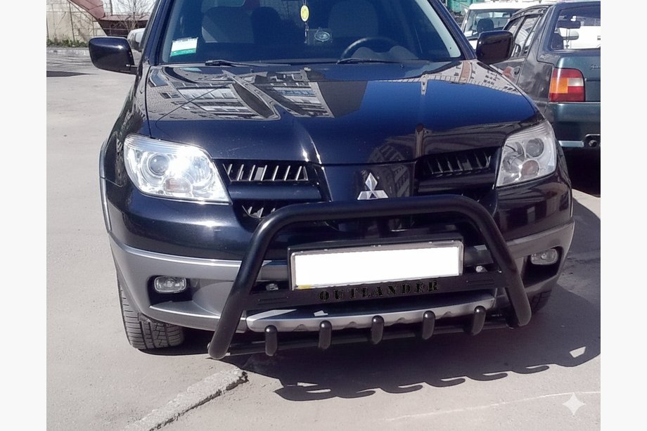 Mitsubishi Outlander 2001–2006 Kengurin WT004 Black (nerez) Image