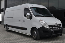 Nissan NV400 2010–2024 Predný ochranný rám WT003 Black (nerez) fotografia 3