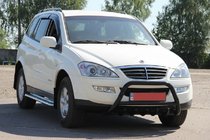 SsangYong Kyron 2005–2014 Bullbar WT003 Black (nerez) fotografia 6