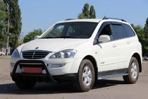 SsangYong Kyron 2005–2014 Bullbar WT003 Black (nerez) fotografia 5