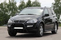 SsangYong Kyron 2005–2014 Bullbar WT003 Black (nerez) fotografia 1